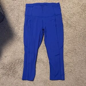 lululemon athletica Blue Leggings